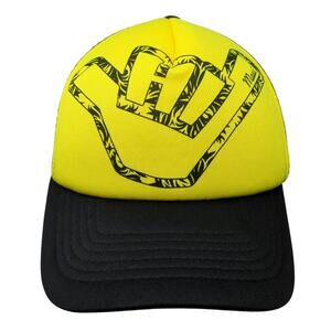 Shaka Snapback Mesh Back Trucker Hat Multicolor One Size Hawaiian